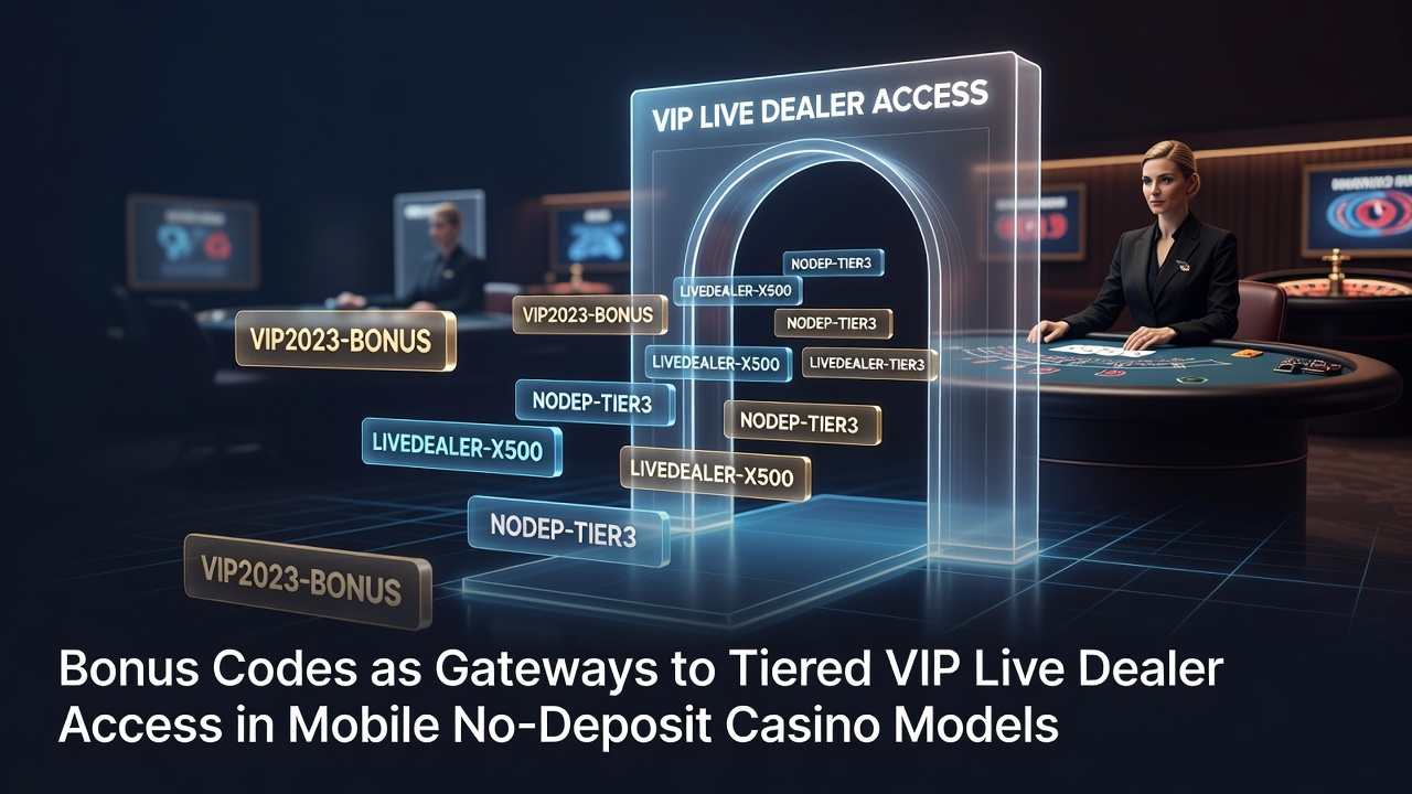 VIP tier progressie weergegeven op mobiel scherm met live dealer connectie