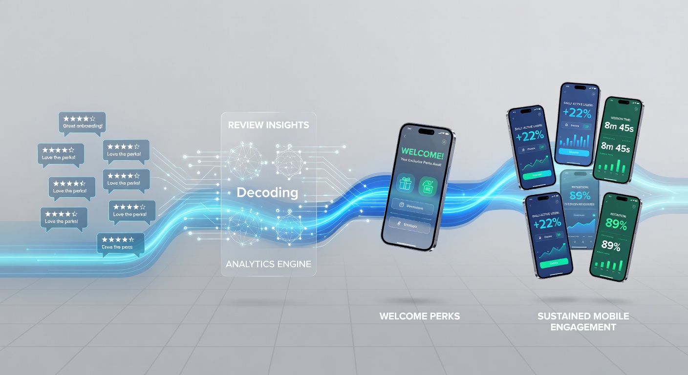 Diagram van review-gedreven paden van bonussen naar live dealer betrokkenheid op mobiel