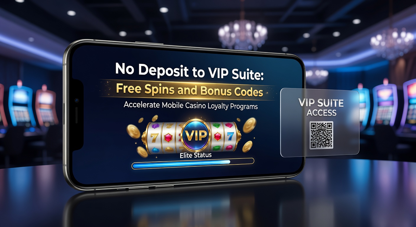 Speler die op mobiel van no-deposit bonus naar VIP-niveau klimt met free spins en codes