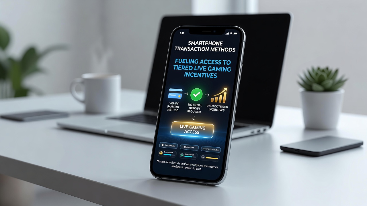 Live dealer ervaring geactiveerd via mobiele transacties