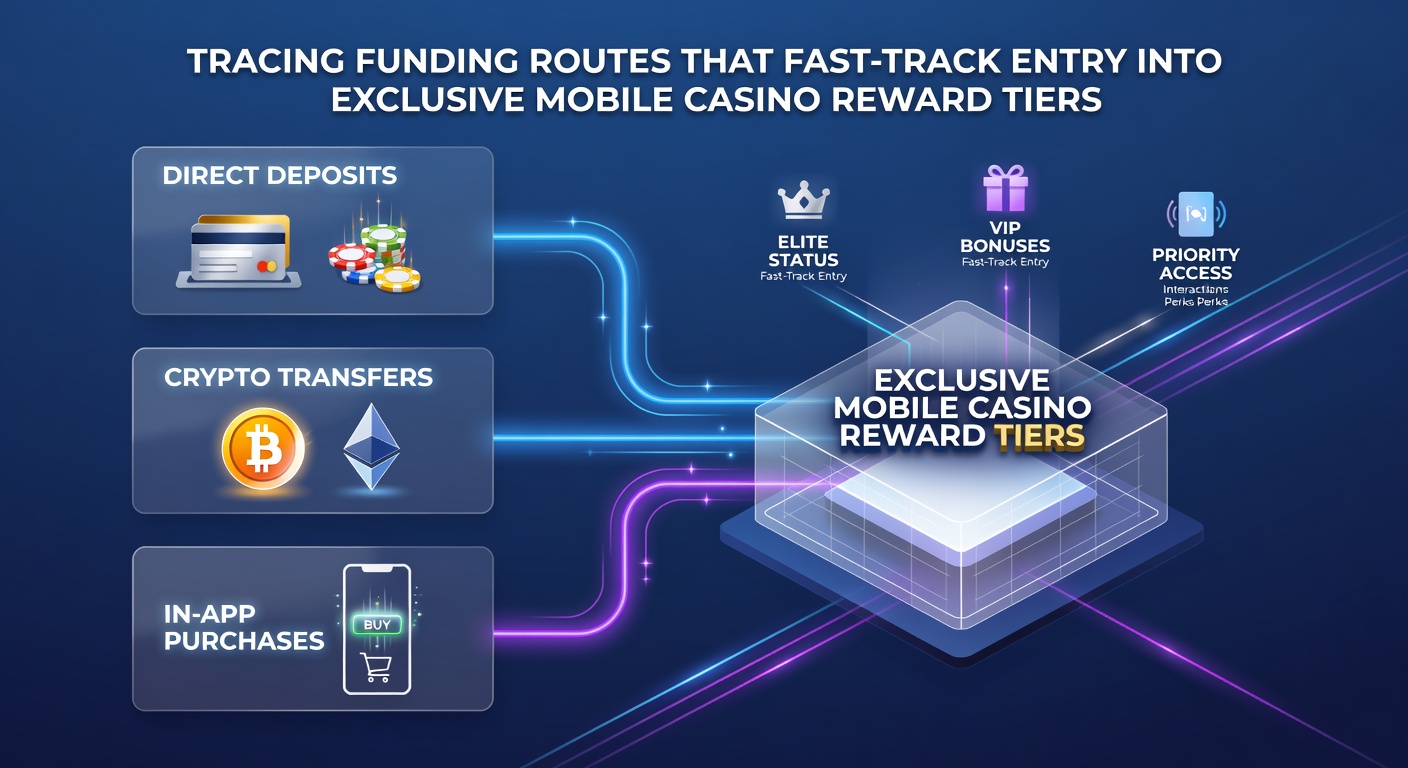 Diagram van betaalroutes die leiden tot VIP beloningen en live dealer sessies