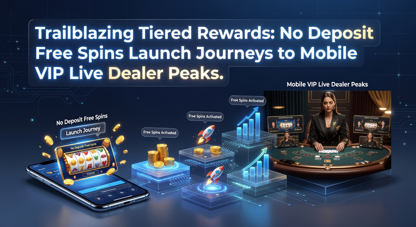 Mobiele interface van een VIP live dealer tafel met tier-badges en free spins icons, illustrerend de piek van het beloningssysteem