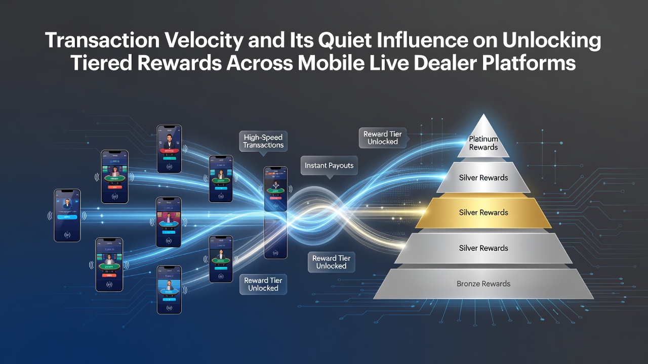 Transactiesnelheid en beloningen in mobiele live dealer platforms