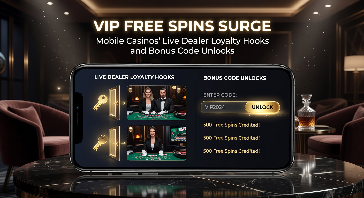 Voorbeeld van een bonus code interface in een mobiel casino app met live dealer achtergrond en free spins teller